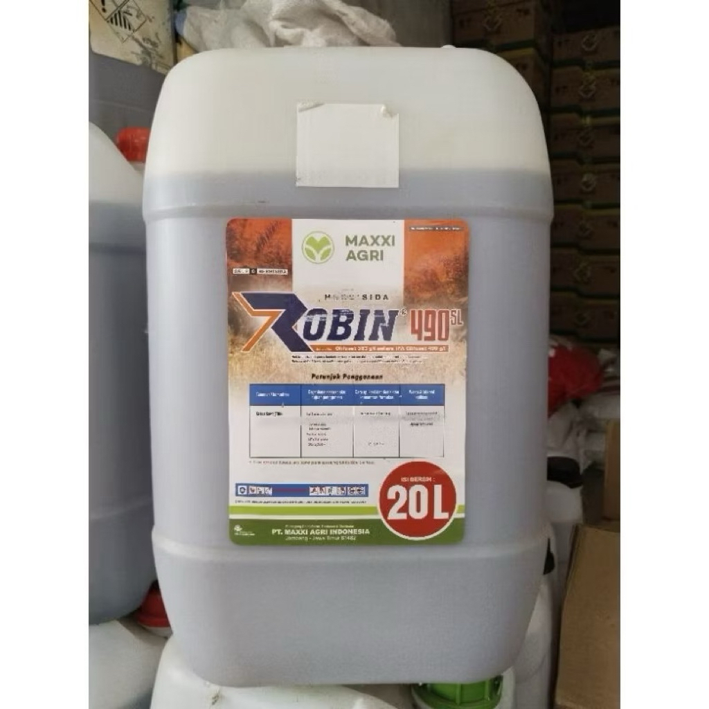 Herbisida Sistemik Robin 490 SL 20 Liter Galon
