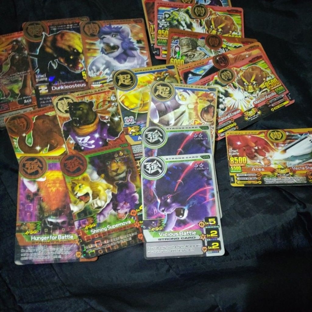 Kartu animal kaiser TCG set bronze card