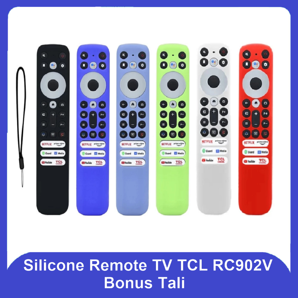 Silicone Case Remote TV TCL RC902V Tahan Air