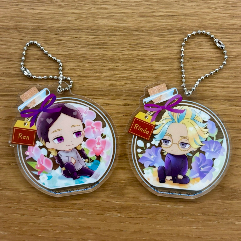 [Bundle] Tokyo Revengers Haitani Brothers Keychain Bundle Ran Haitani Rindo Haitani