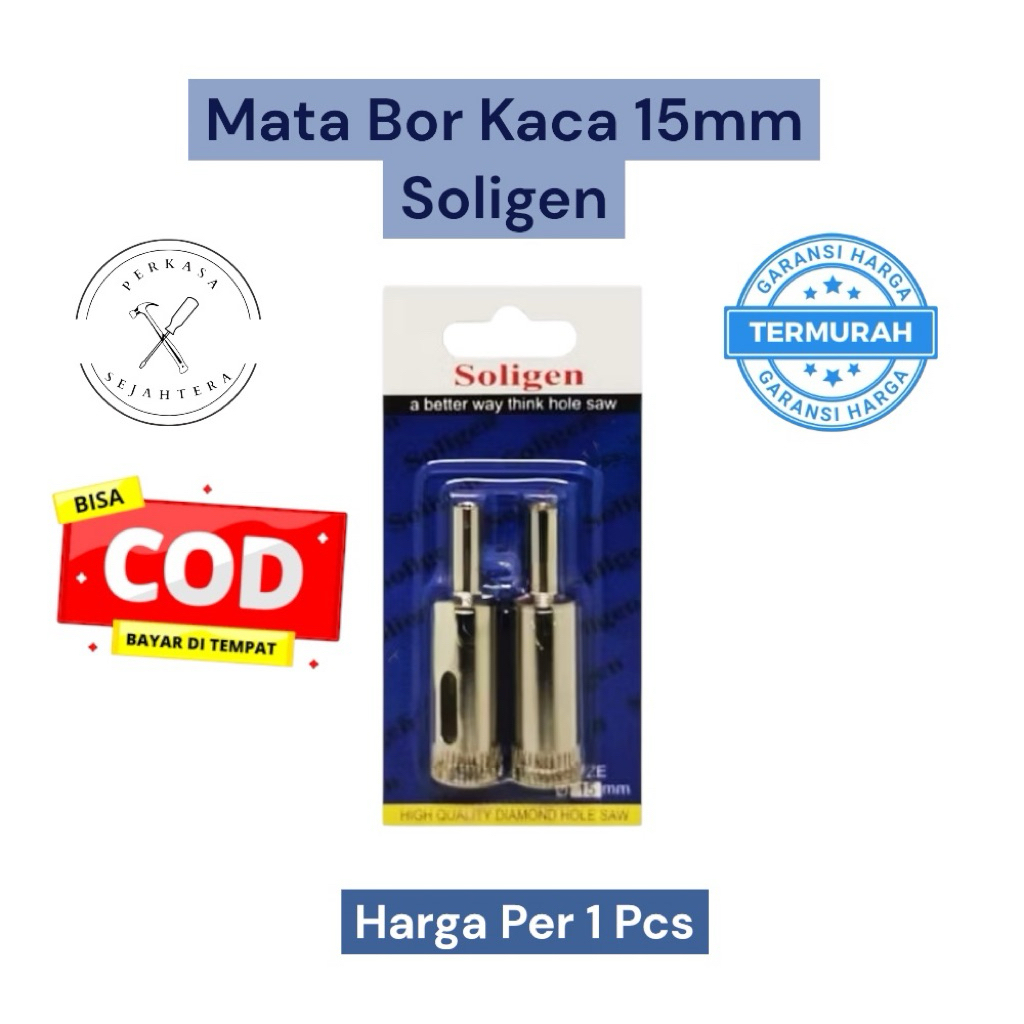 Mata Bor Kaca 15mm / Mata Bor Keramik Granit 15mm Soligen