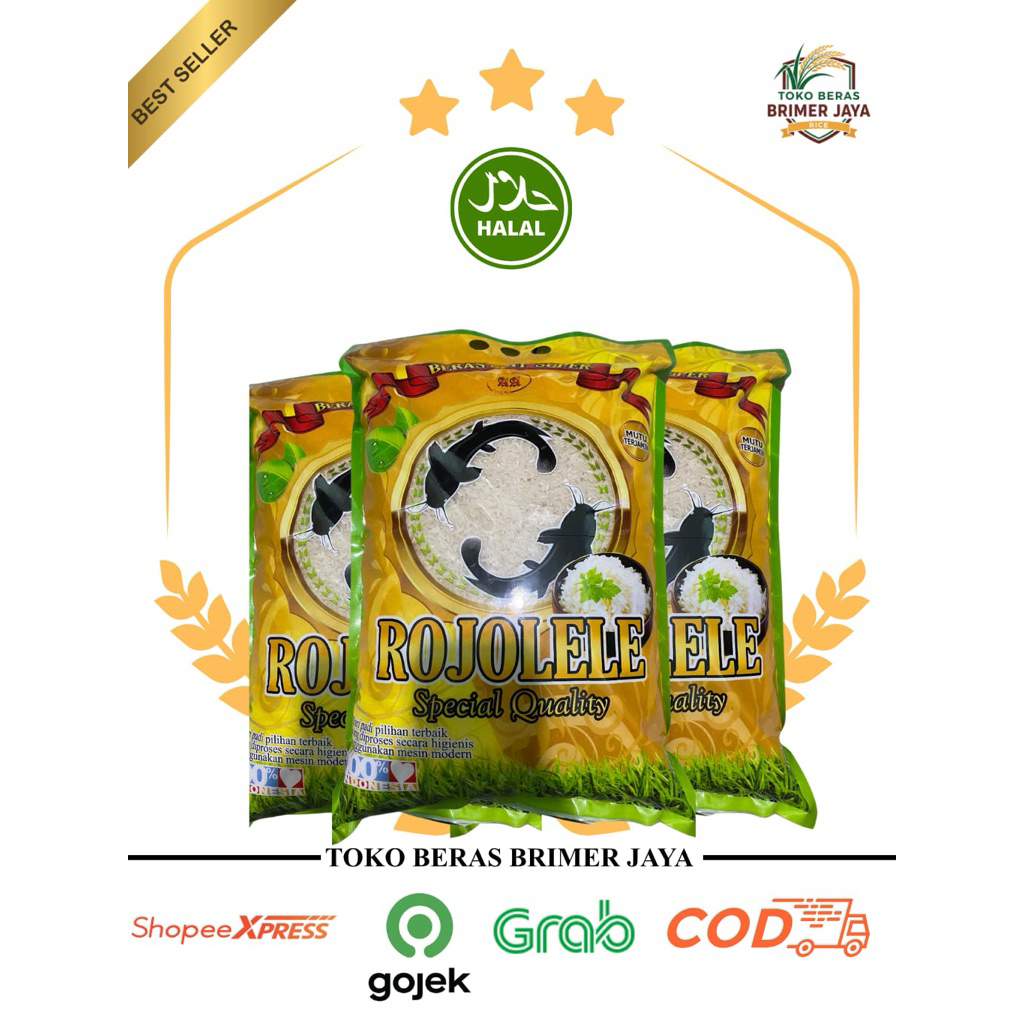 BERAS ROJOLELE SUPER 5KG