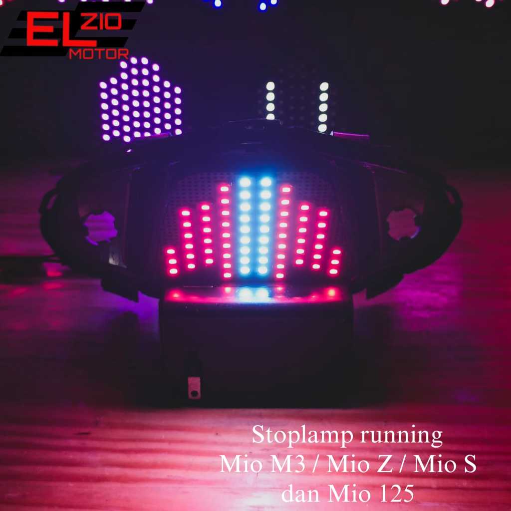 Lampu Stoplamp Running Mio M3 Mio S Mio Z dan Mio 125/Lampu Belakang Running Mio M3 Mio S Mio Z Dan 