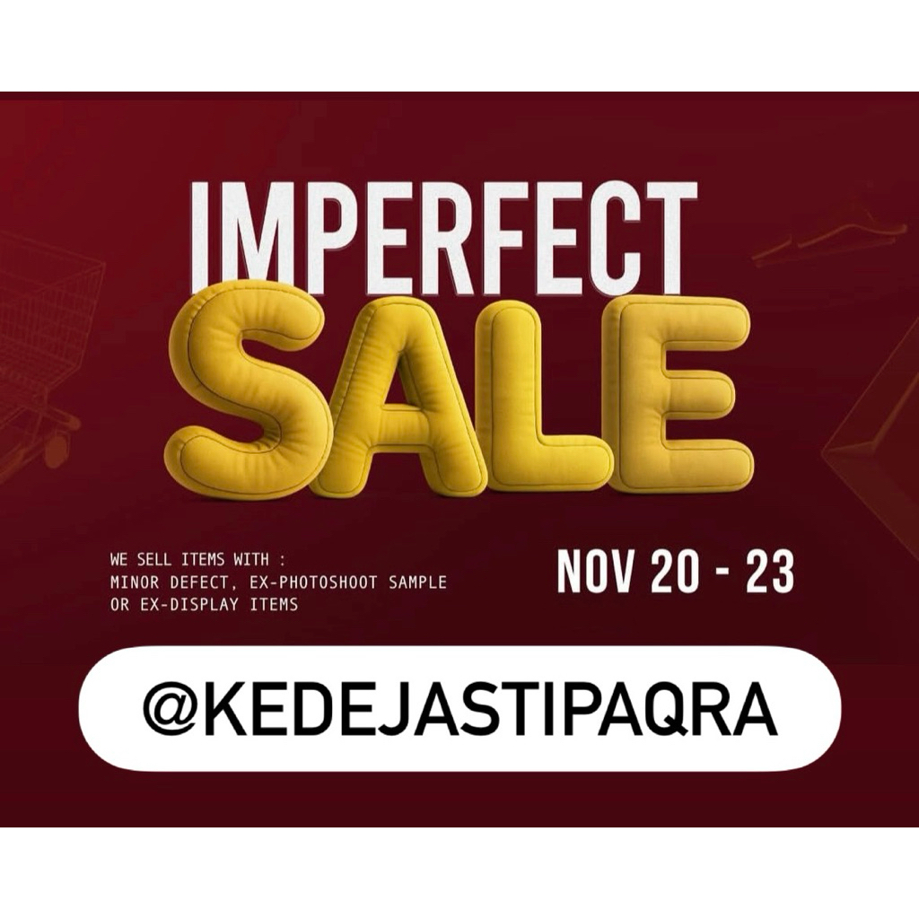 IMPERFECT SALE 2025 / Scarf - RIELLE / VIRELLE / Sounds Of Garden / HLC / OSAKA / SERA HEYLOCAL