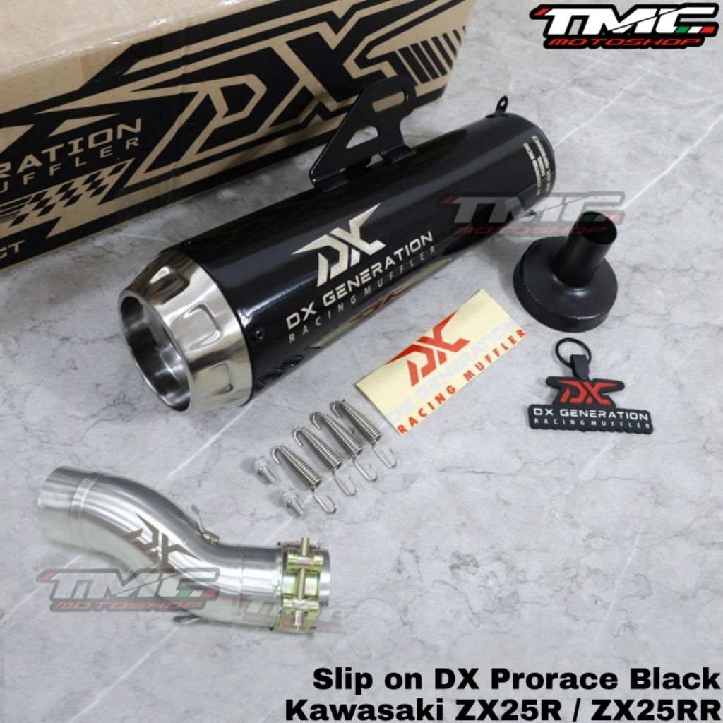 BIG PROMO Knalpot slip on ZX25 ZX25R ZX25RR by DX Generation