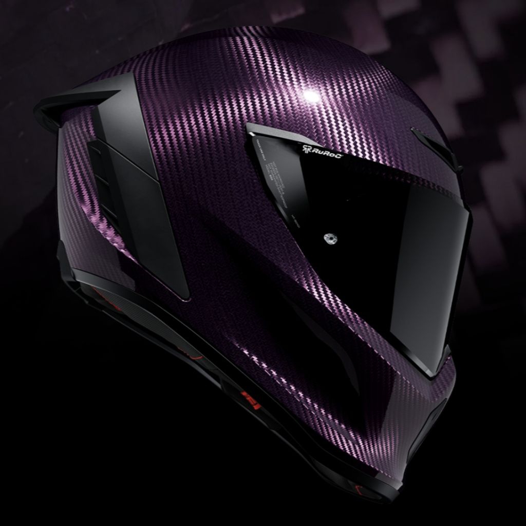 NEW Helm Ruroc EOX Carbon Tanzanite | Limited Edition Only 50 Available | Brand Ruroc Original 100% 