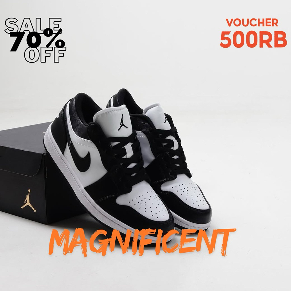 Nike Air Jordan 1 Low White Black