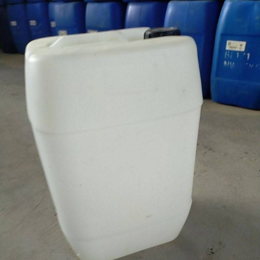 jerigen 20liter putih  bersih mulus siap pakai