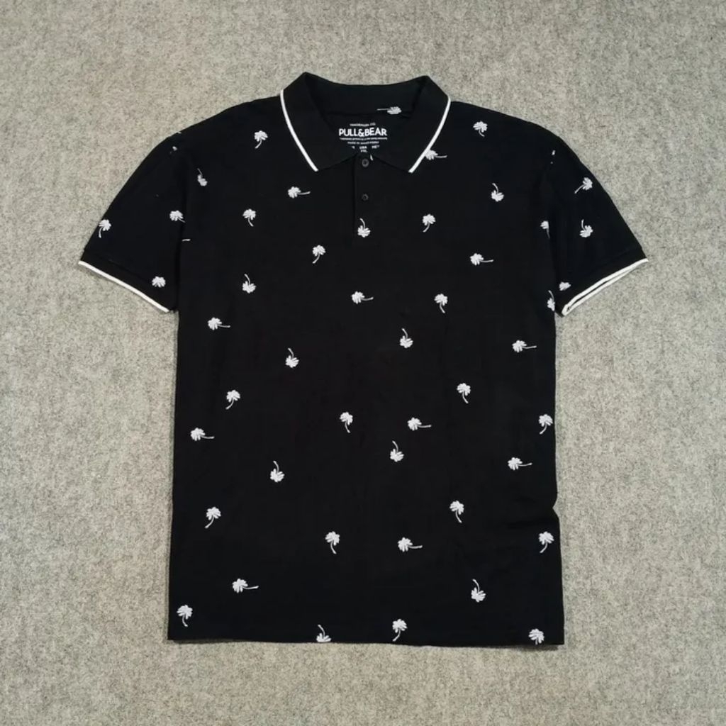 polo shirt  pria lengan pendek PULL&BEAR size XXL second