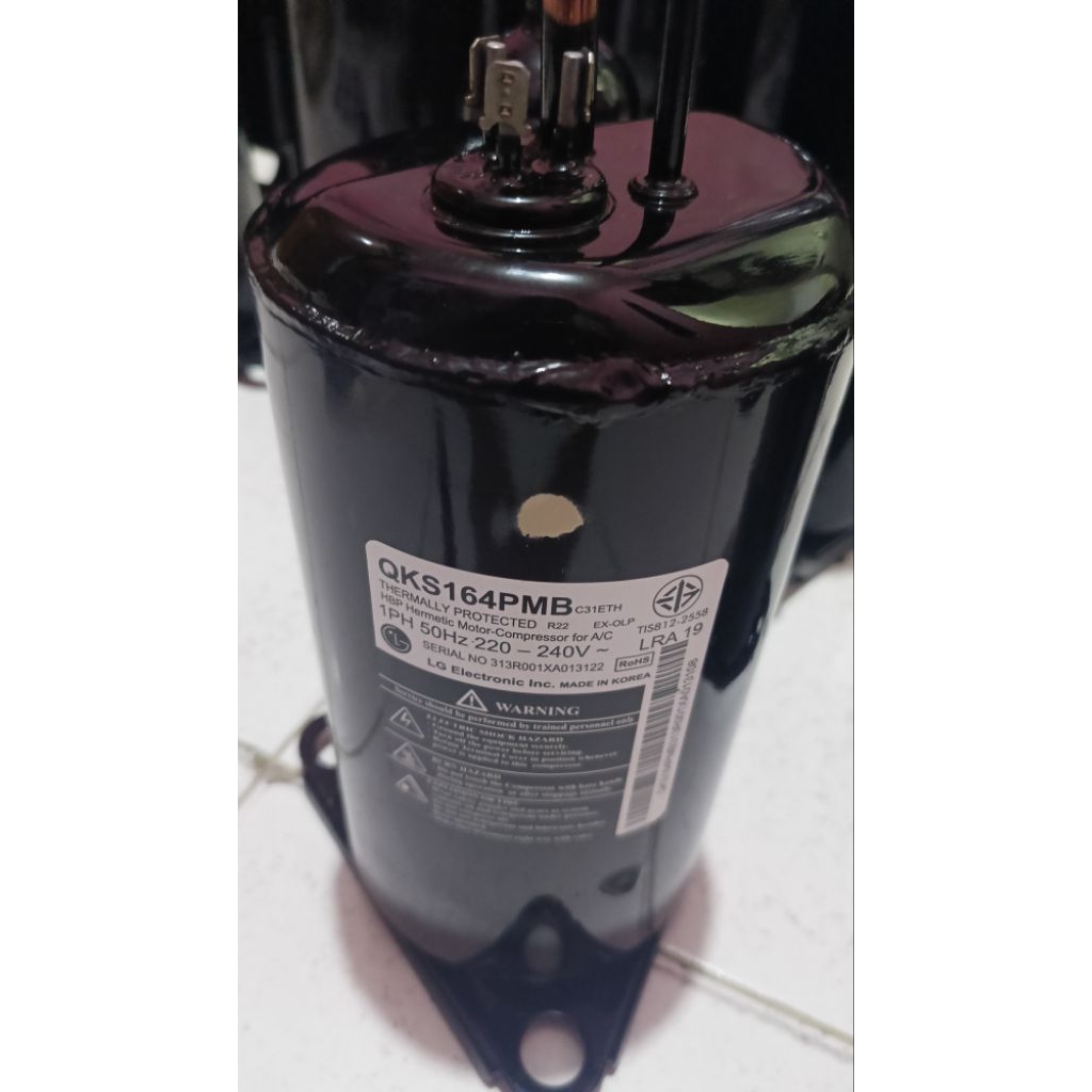 KOMPRESOR AC LG QKS164PMB(1PK R22 1PHASE)