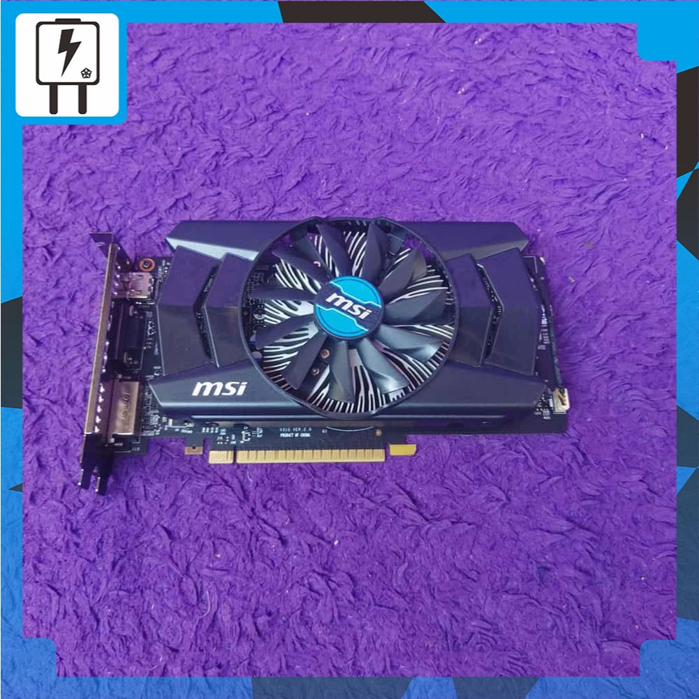 VGA MSI GTX 750 2GB GDDR5 GTX750 Lancar GTA V Naruto Ultimate Ninja Storm