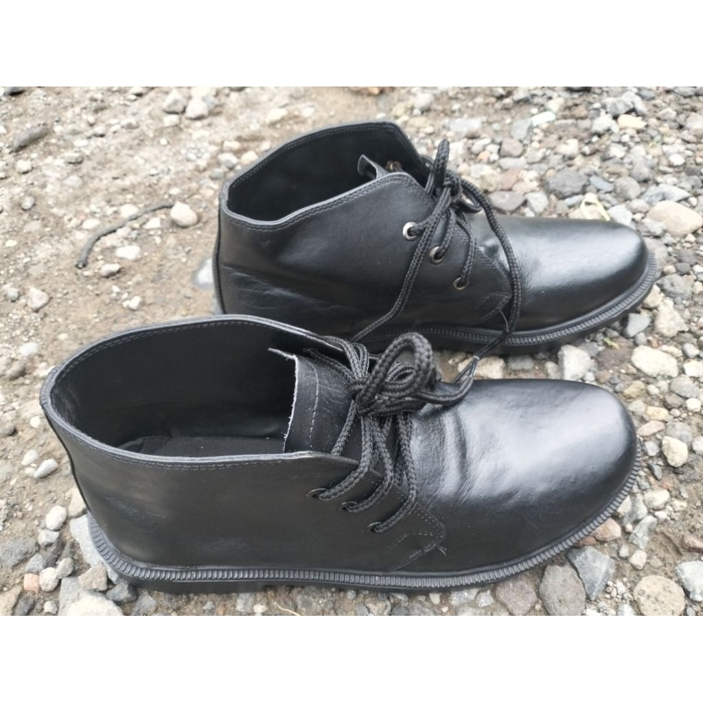 sepatu PDH kulit TNI 40 second