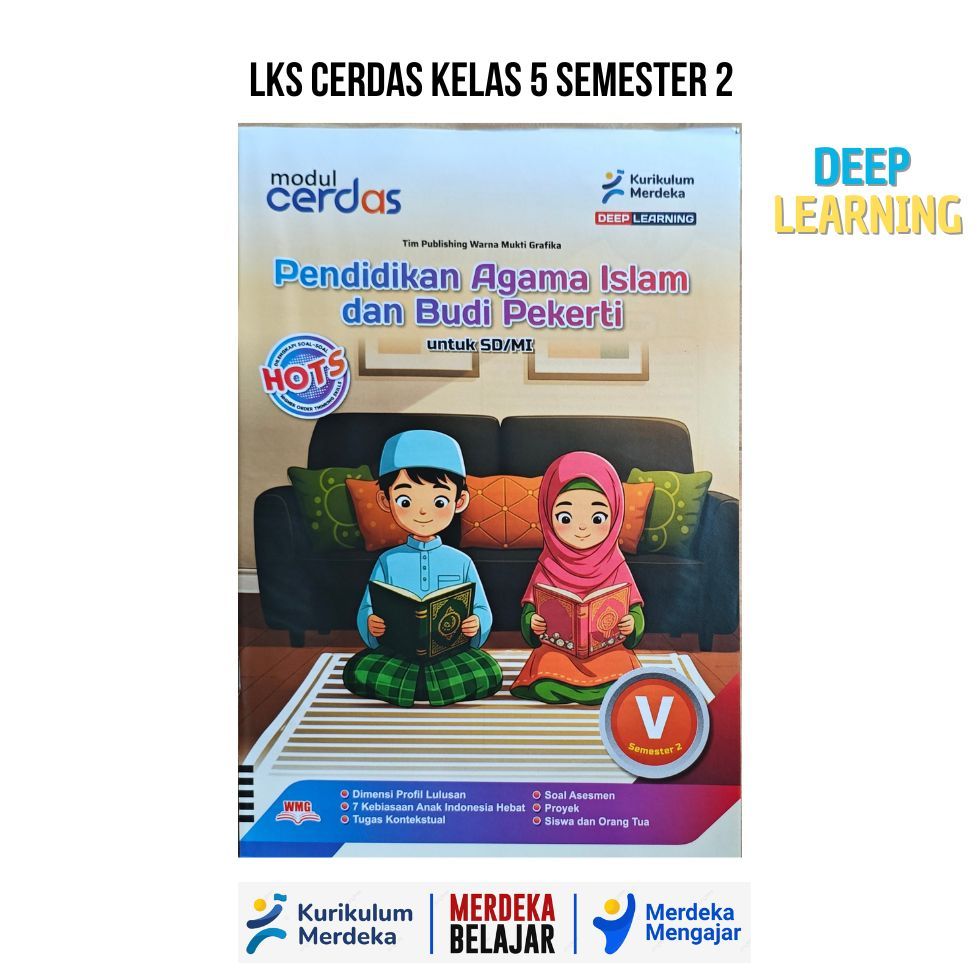 Lks Cerdas Kelas 5 Smester 2 Pendidikan Agama Islam Kur. Merdeka Deep Learning #bukuterbaik