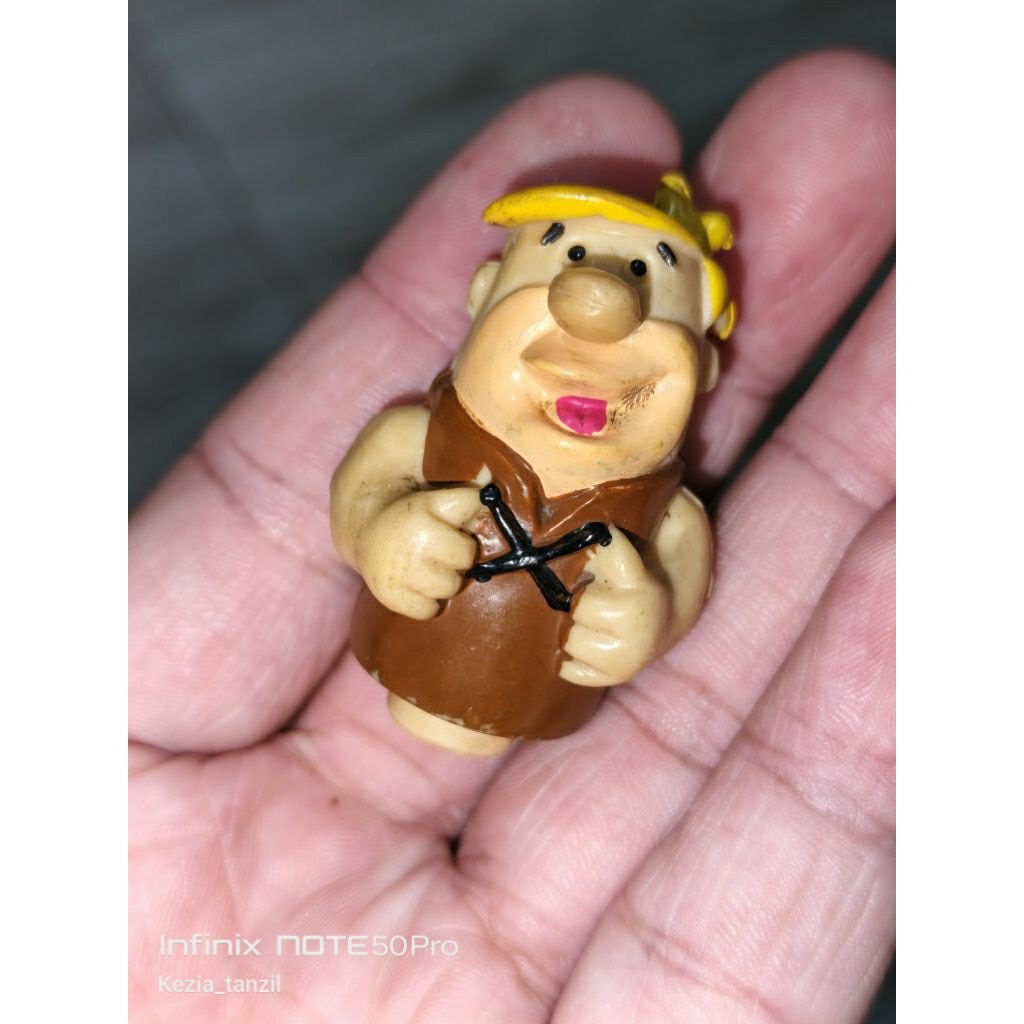 ACTION MINI FIGURE FIGUR KECIL ANIMASI ANIME KARTUN CARTOON CARTON FLINSTONE ORIGINAL BRAND ASLI HAN