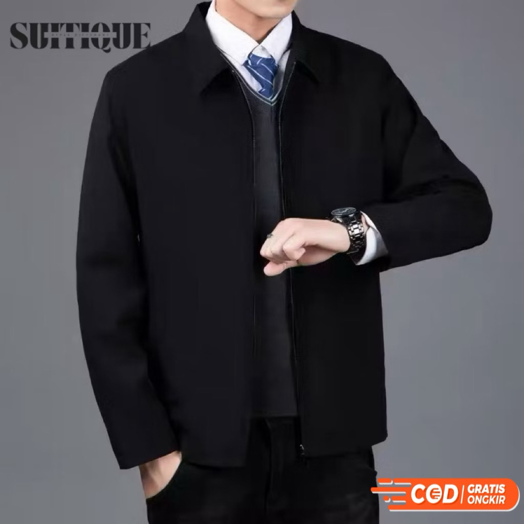 Suitique Store Jas Blazer Formal Jasket Jas Jaket Blazer Pria Formal Slimfit Korea Elegan Premiu