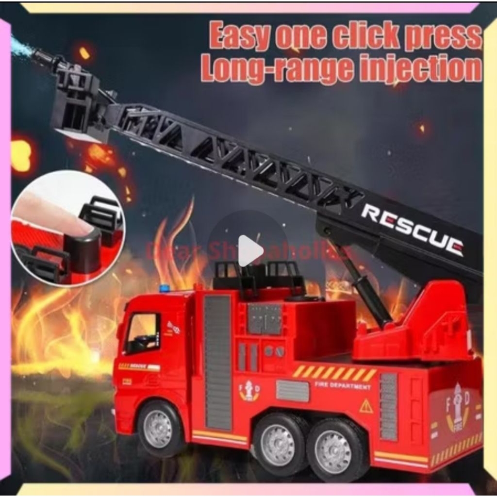 TERBARU mainan mobil remot control Rc truk pemadam kebakaran