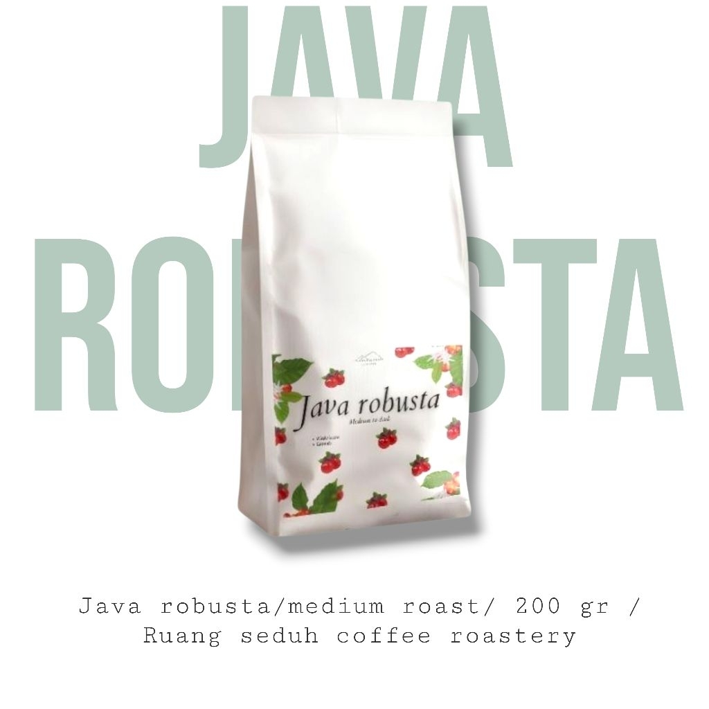 kopi java robusta banyumas 200 gr full robusta kopi susu biji kopi kopi bubuk