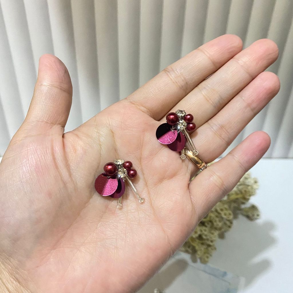 Payet sequin/Payet Rangkai Instant/payet tempel mewah/payet diamond kristal | Payet Instan Cantik | 