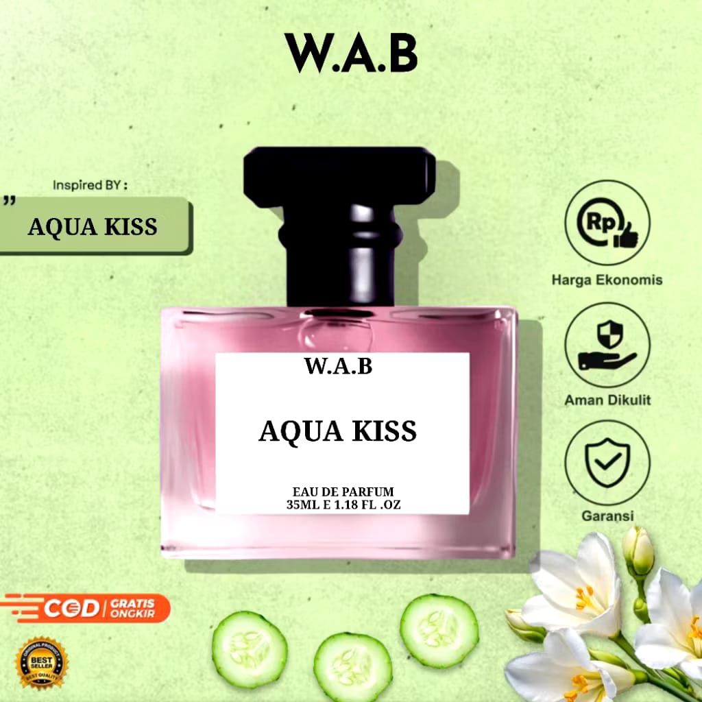 T.P.S PARFUME - PARFUME INSPIRED BY AQUA KISS EAU DE PARFUME MINYAK WANGI PARFUME PREMIUM PRIA WANIT