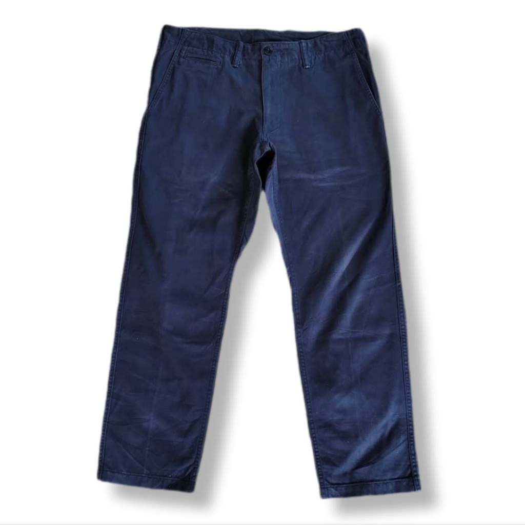 UNIQLO CHINO NAVY LONG PANTS | CELANA PANJANG | MNZA