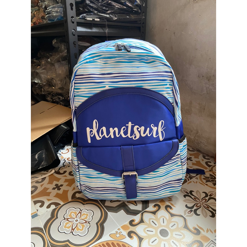 TAS PLANET SURF SALE ORIGINAL 100% OCENA BACKPACK 191B NAVY ALL
