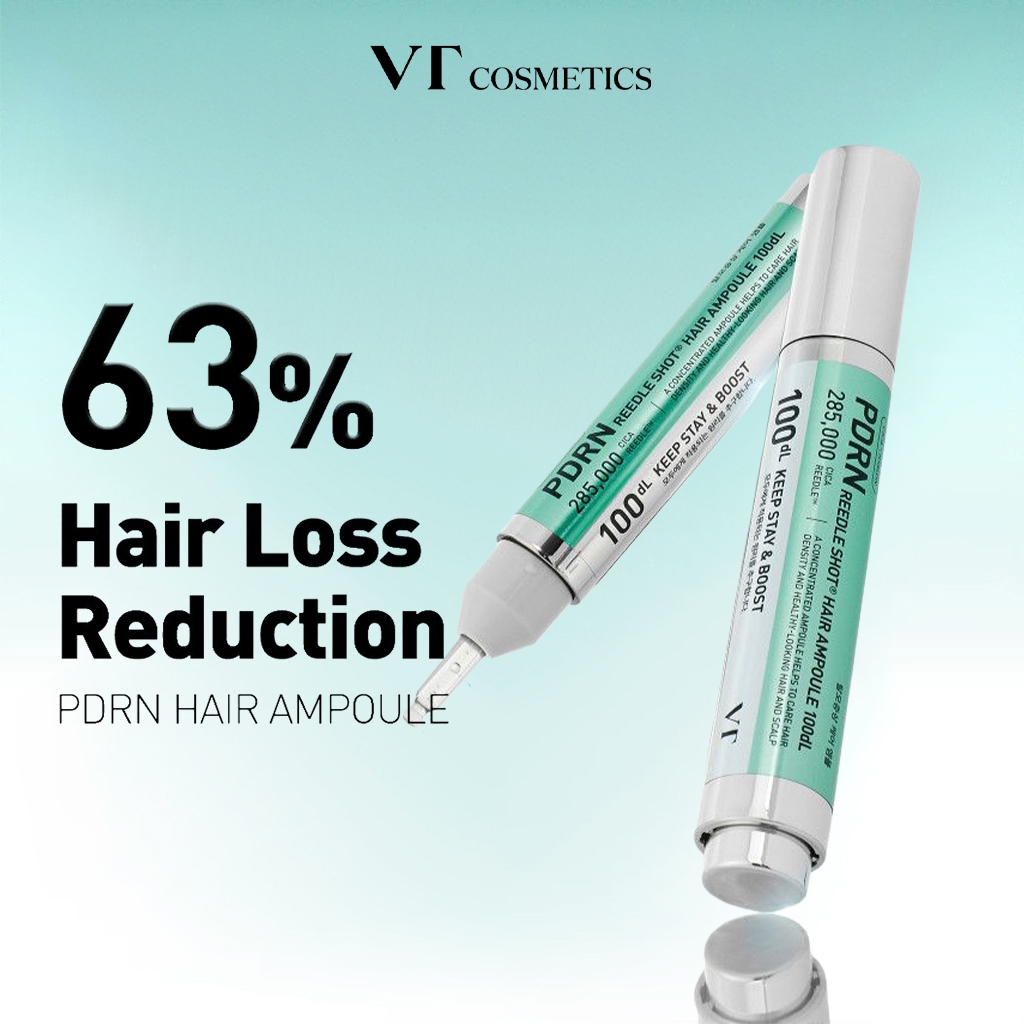 VT PDRN Reedle Shot Hair Ampoule 100dL 15ml / VT PDRN Hair Ampoule 100dL Scalp Nourishment Care