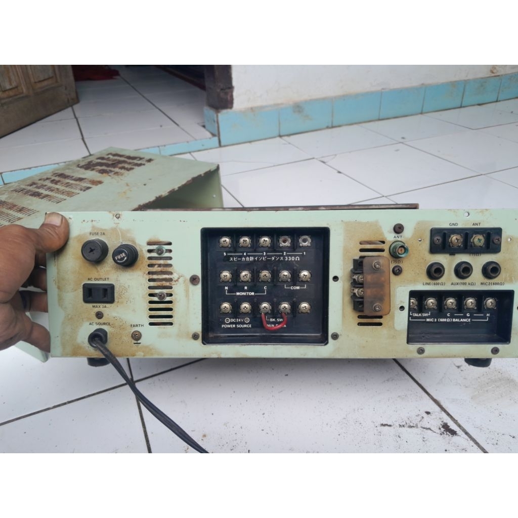 power maplifer cabutan /bekas kapal tangker