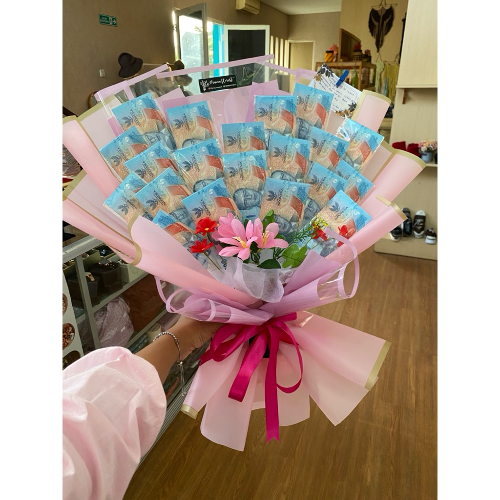 buket uang kosong 20 slot tinggin 45cm / buket / buket uang kosong / bunet bunga / buket boneka / bu
