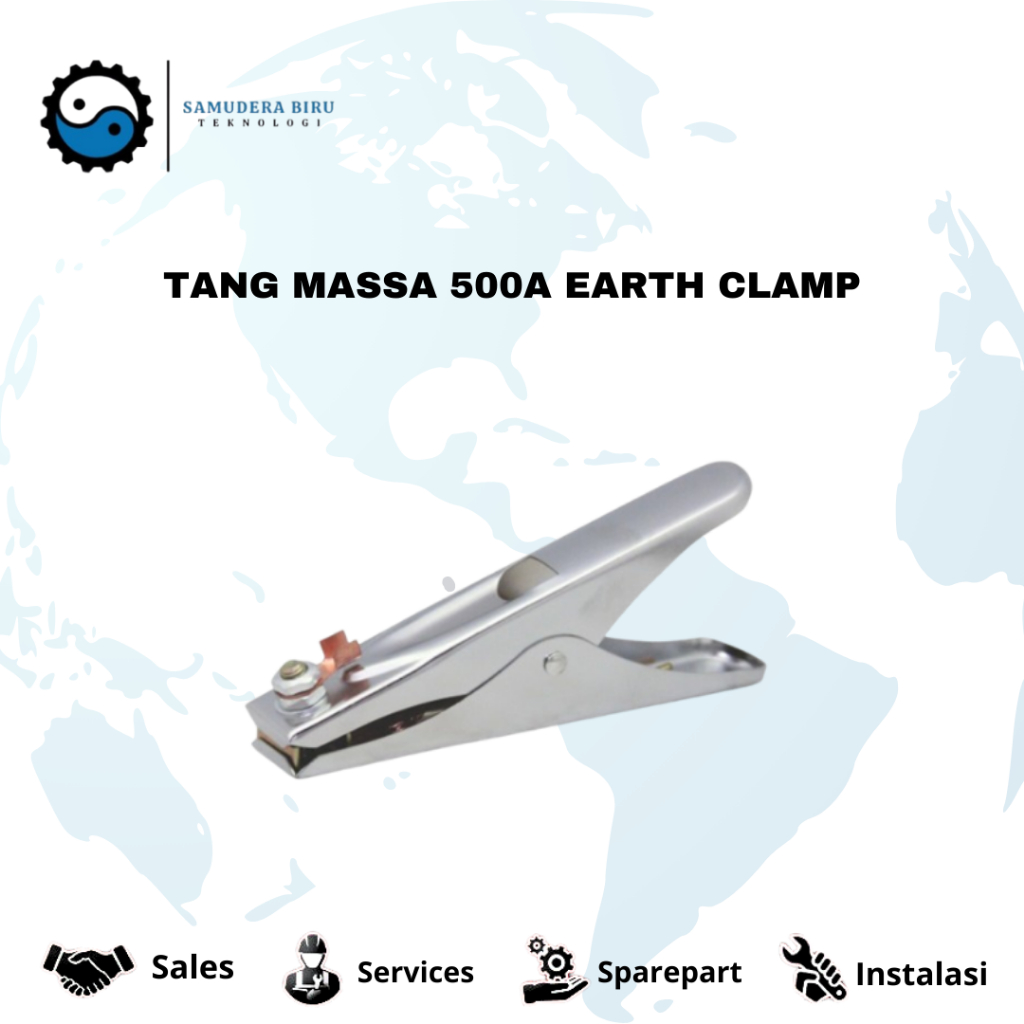 Tang massa 500A Earth Clamp Stang Las Klem Masa 500 Ampere