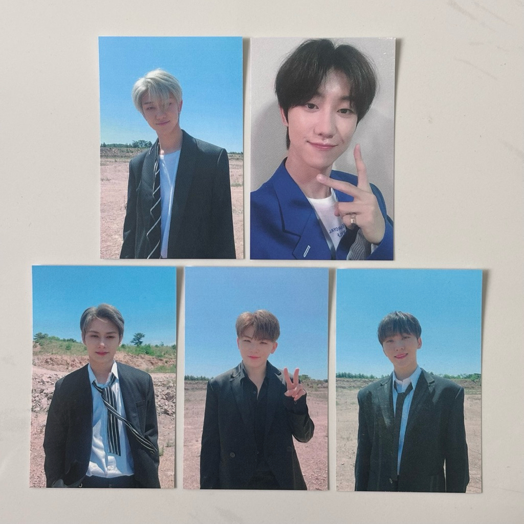 SEVENTEEN SVT ODE TO YOU IN SEOUL CARAT ZONE PHOTOCARD JUN WOOZI THE 8 SEUNGKWAN