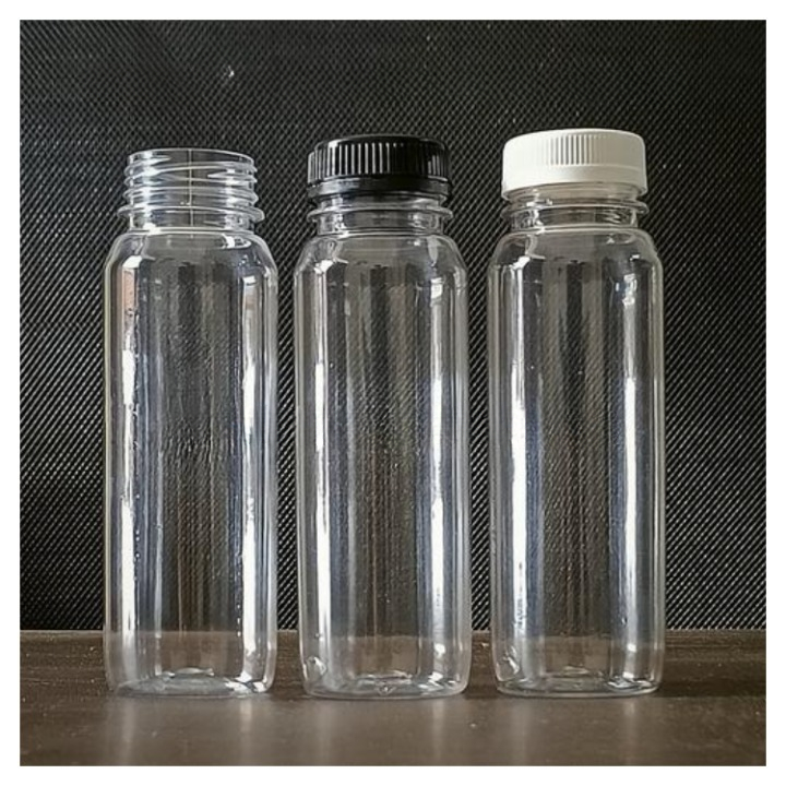 Botol Kale Plastik 250ml 250 ml Botol Jus Botol Kopi Minuman Es Jamu