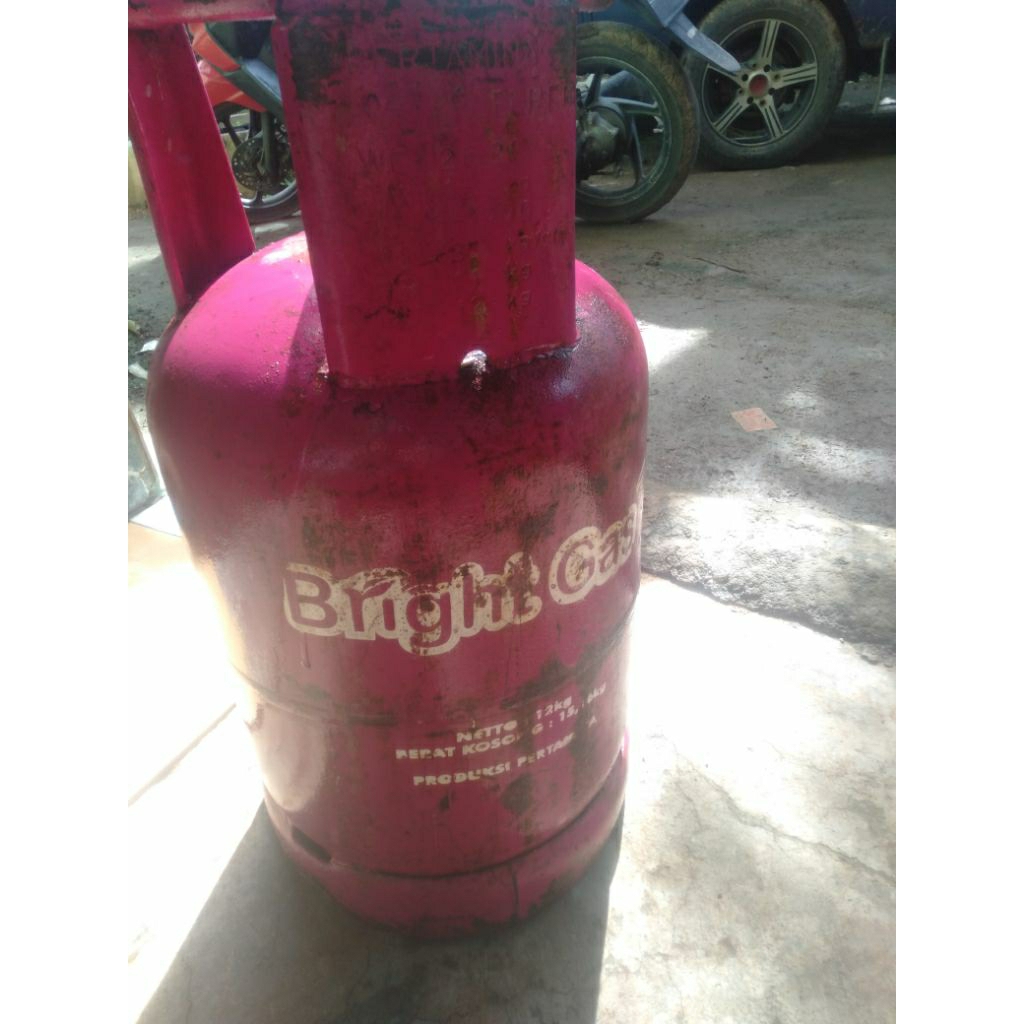 tabung gas kosong bright gas 15kg