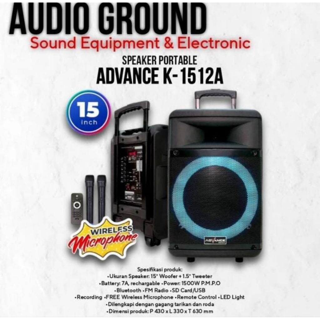 Advance Speaker K 1512 A 15"