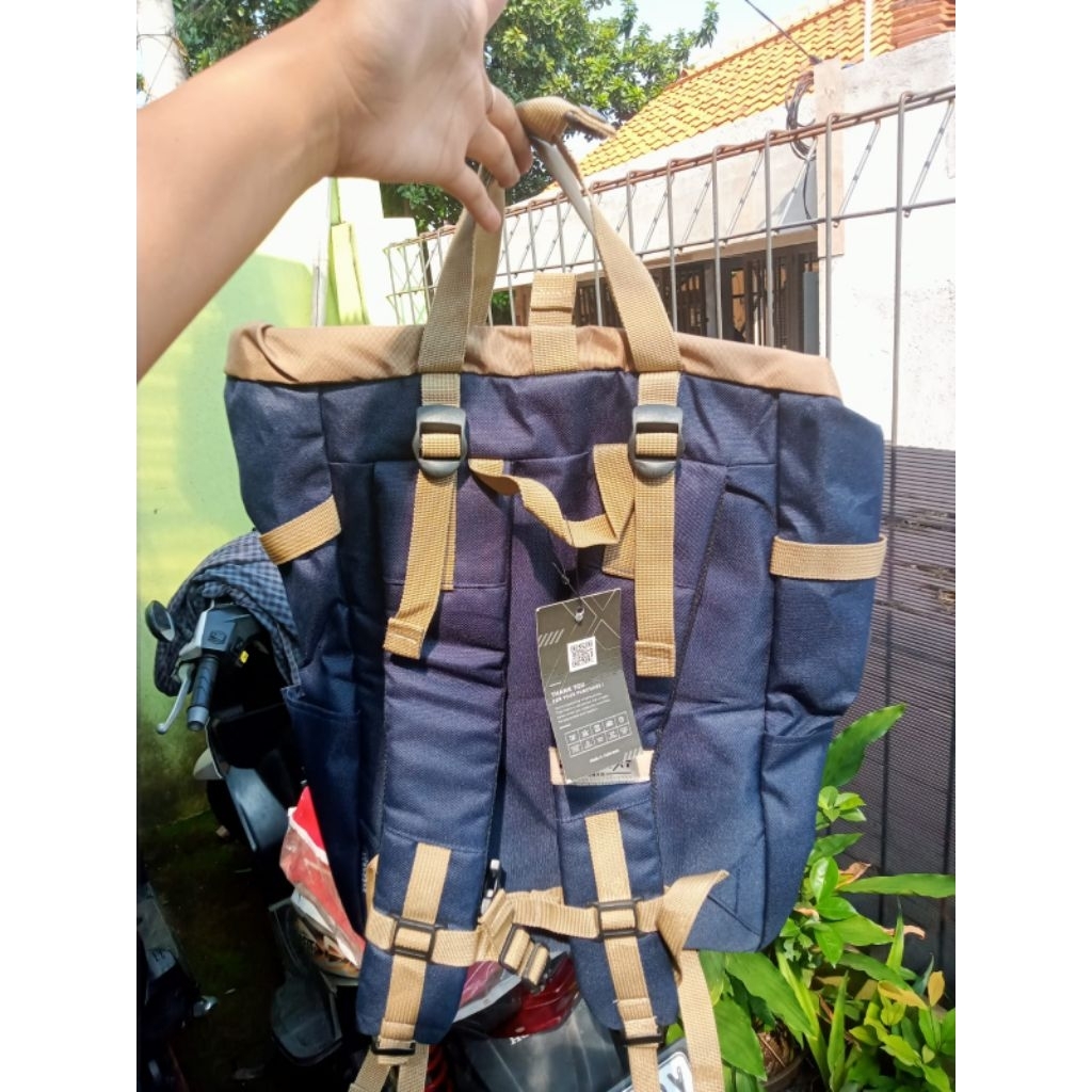 Tas ransel kanvas evernext