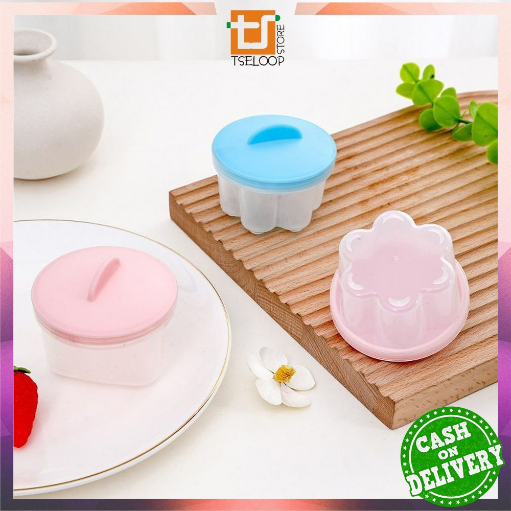 OFM-C1437 Cetakan Telur Kukus Dessert Bentuk Lucu / Cetakan Steamer Telor Egg Poacher / Cetakan Jell