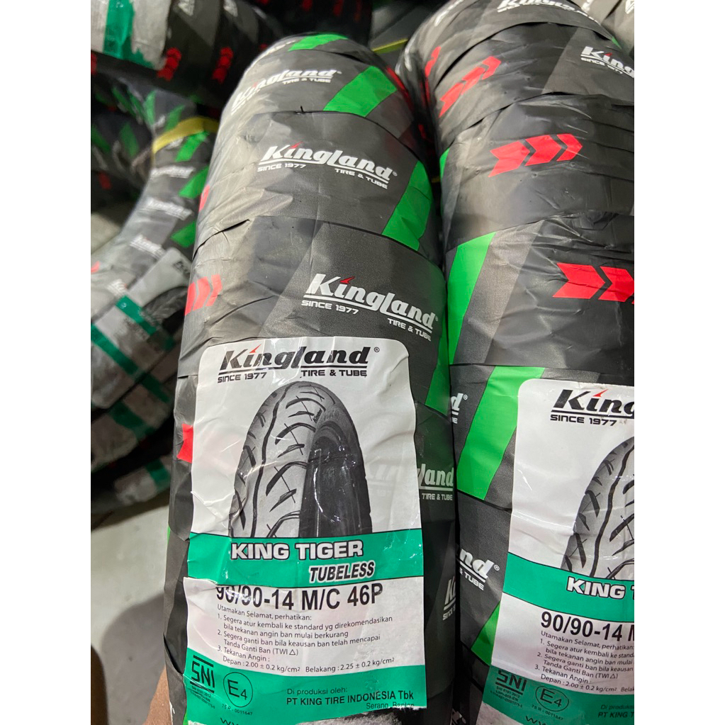 Ban kingland 90/90-14 tubless free dop tubless