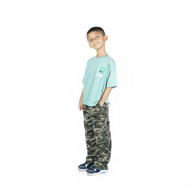 CAMO CARPENTER ARMY - HUMBLEKID - KIDS PANTS