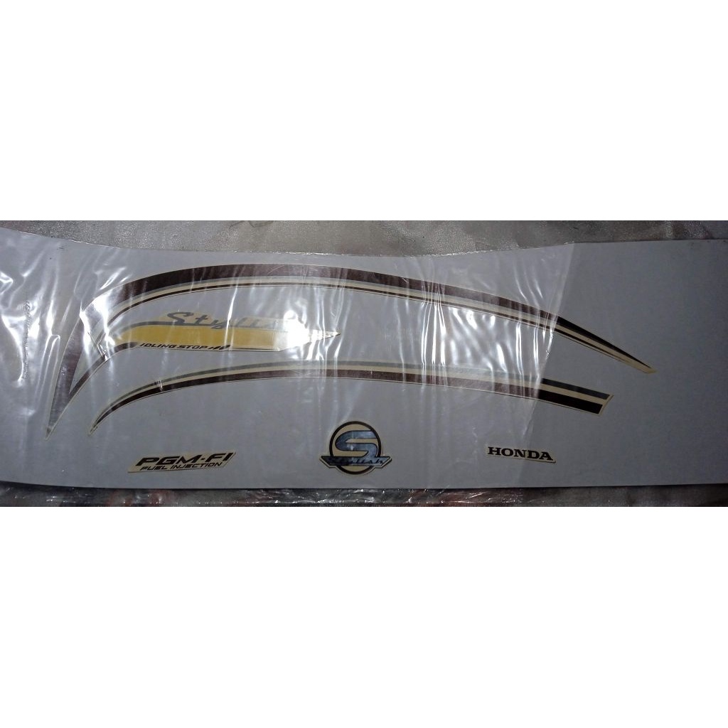 871X0 K16 A40 zbl original AHM Astra Honda motor HGP genuine part NOS striping stripping stiker Stic