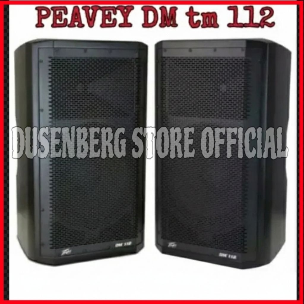 Speaker Aktif PEAVEY Dark Matter DM 112 Original 12 Inch
