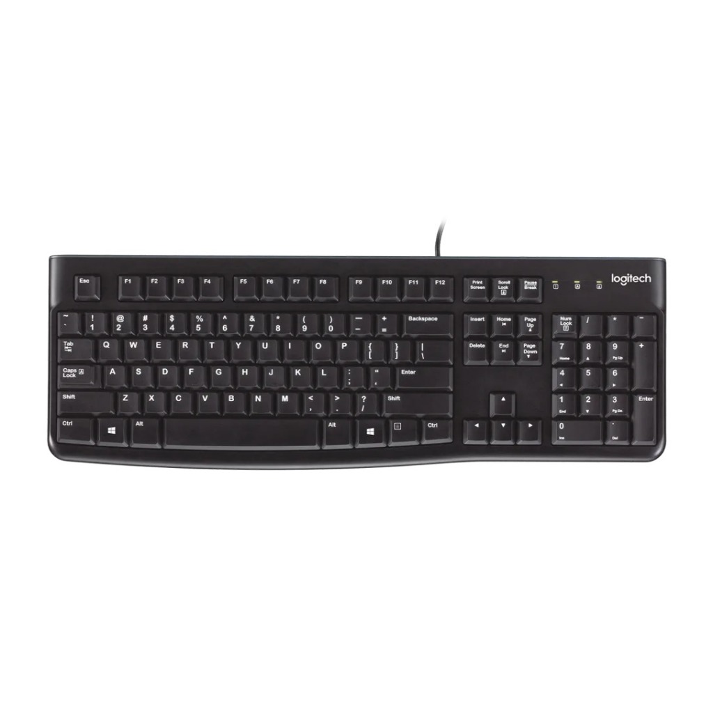 Keyboard Logitech K120 Keyboard Komputer USB