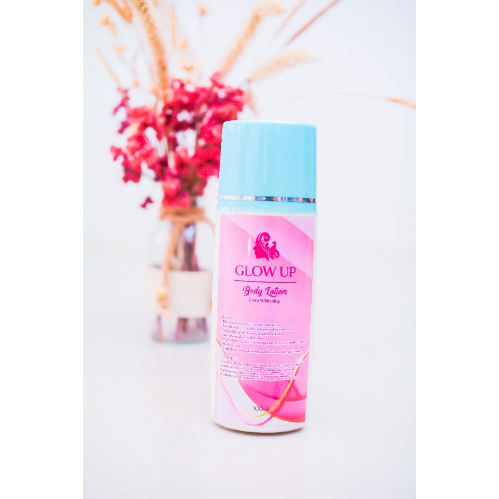 HB GLOW UP . 1 BOTOL BODY LOTION KEMASAN LAMA BY VILEZ GLOW UP. HANDBODY GLOW UP AMPUH MEMUTIHKAN