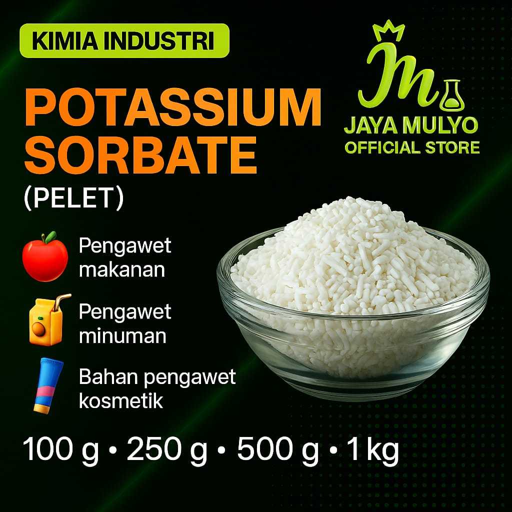 Potassium Sorbate 500 gr / Kalium Sorbat / Potasium Sorbat