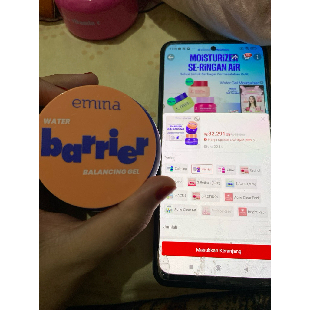 moisturizer emina
