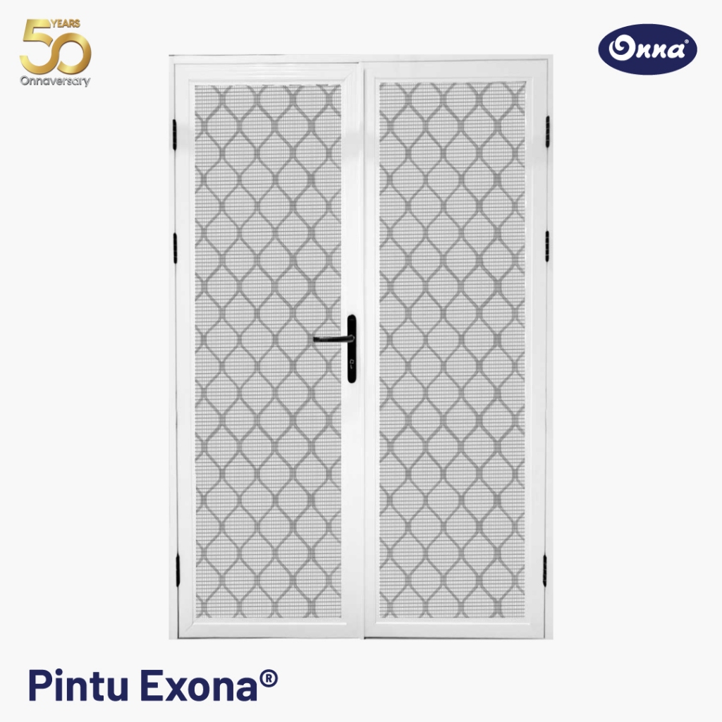 ONNA Pintu Exona Pintu Tralis Kasa Nyamuk Alumunium Minimalis