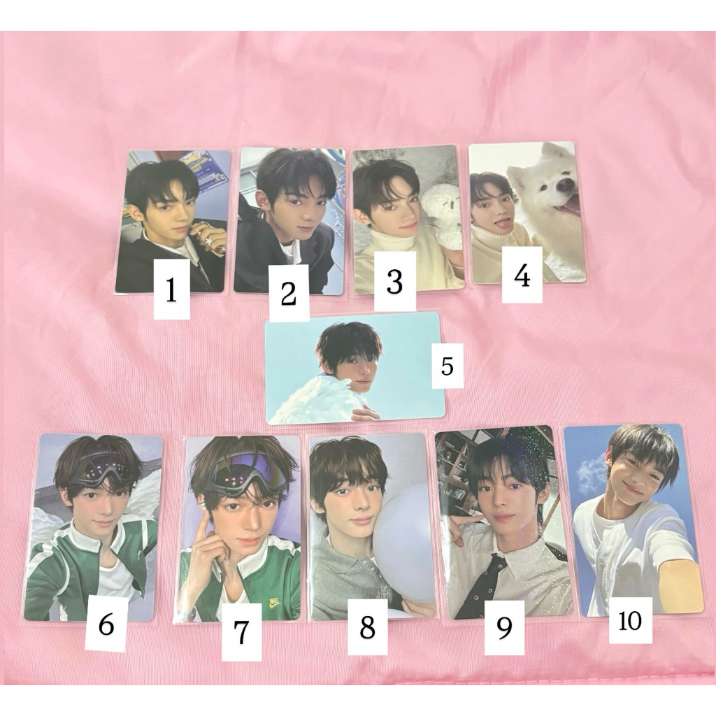 TWS OFFICIAL PHOTOCARD HANJIN