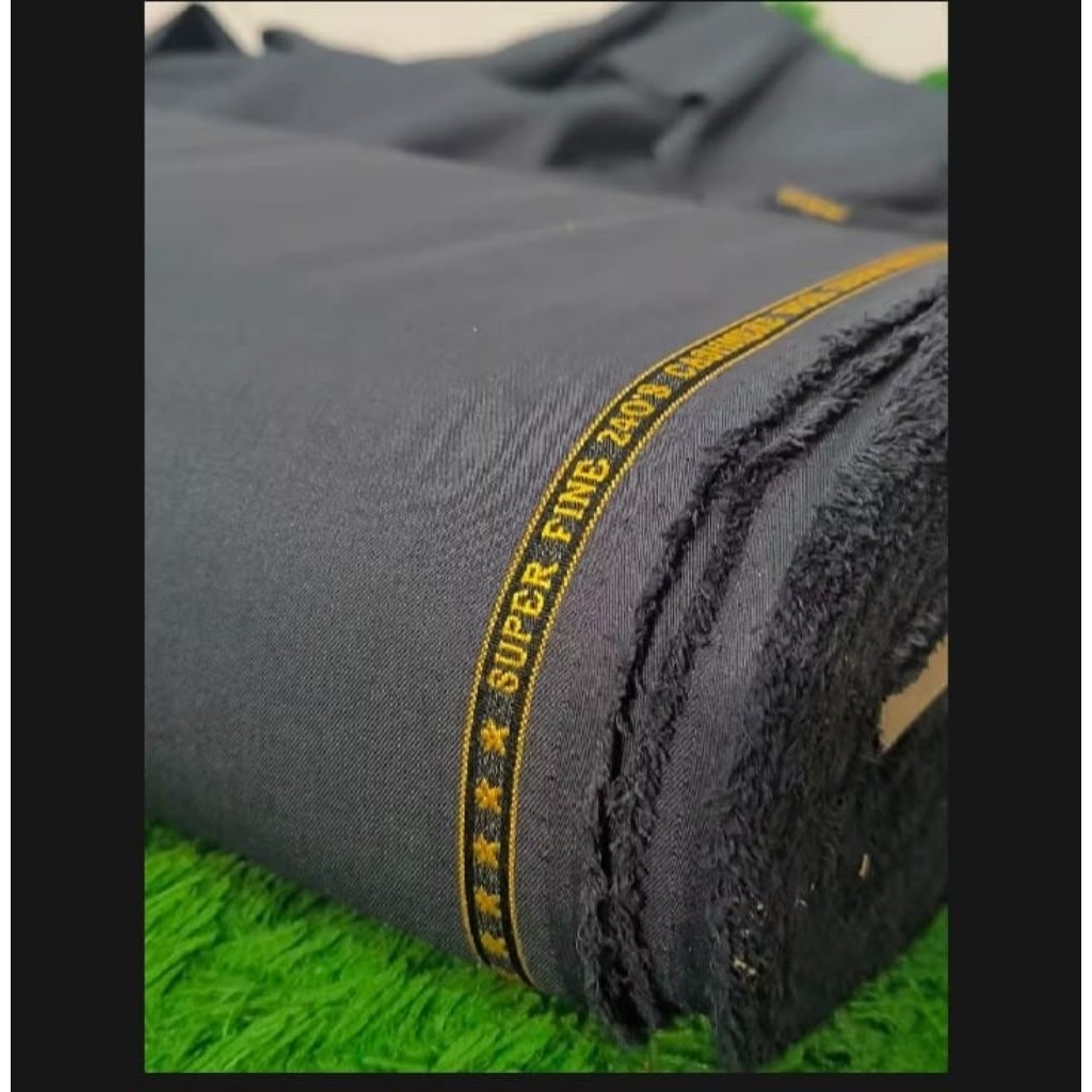 Kain semi wool warna abu,bahan kain meteran setelan,celana,jas,rok pria dan wanita
