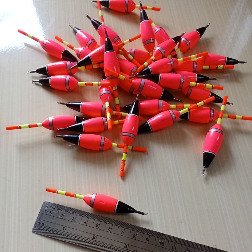 Pelampung pancing Kleman Starlet warna merah