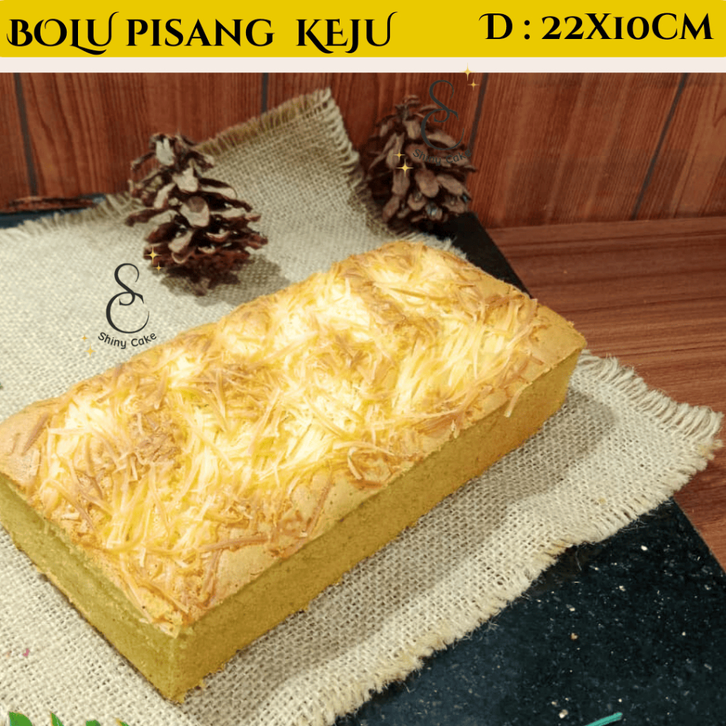 Bolu Pisang Keju / Bolu Kelapa / Bolu Tape Kismis Keju