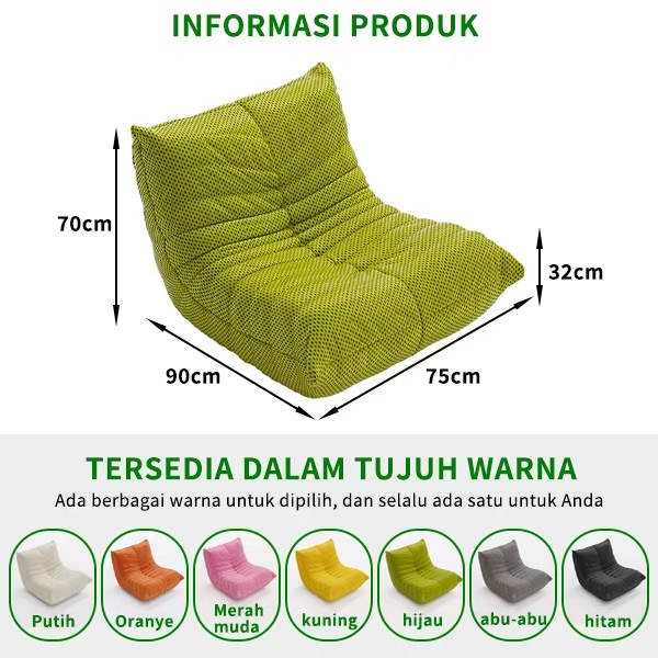 TERLARIS Sofa Minimalis 70x90x70 - Sofa Kecil ANTIKUSAM untuk Apartemen & Ruang Kecil COD