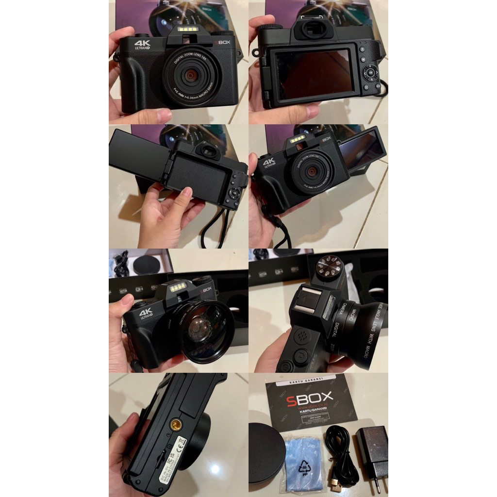 KAMERA DIGITAL SBOX SECOND PEMAKAIAN 3 BULAN